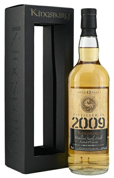 ウイスキー キングスバリー ゴールド ベンネビス 2009 12年 700ml【ウイスキー】 【代金引換配送不可】