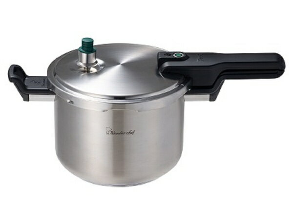 【エントリーで最大2万ポイント当たる｜4/23まで】 ワンダーシェフ｜Wonder chef Pro2　片手圧力鍋　6L ワンダーシェフ シルバー 640994