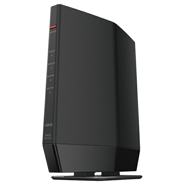 BUFFALOåХåե Wi-Fi롼 4803573Mbps AirStation(ͥåȶҥ֥å2бץߥǥ) ֥å WSR-5400AX6P-BK [Wi-Fi 6(ax) /IPv6б]