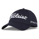 タイトリスト｜Titleist メンズ ツアーエリートキャップ(MLサイズ：57〜59cm/ネイビー×ホワイト) TH23FTELA【返品交換不可】