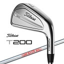 タイトリスト|Titleist アイアン 6本セット T200(2023) #5〜#9、#PW《N.S.PRO 880 AMC スチールシャフト》 硬さ(Fle...