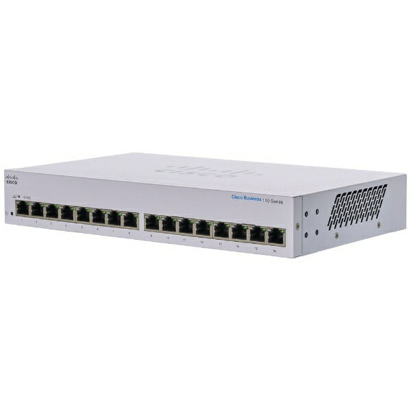 CISCO｜シスコ Cisco Business Switch 110 スイッチングハブ 16ポート Cisco Systems CBS110-16T-JP