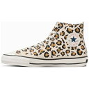 コンバース|CONVERSE 26.0cm ゴルフシューズ ALL STAR GF LEOPARD HI オールスター GF レパード HI(ホワイト) 33500330【返品交換不可】