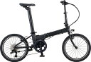 DAHON｜ダホン 折りたたみ電動アシスト自転車 UNIO ユニオ マットブラック [20インチ /9段変速]2023年モデル【キャンセル・返品不可】 【代金引換配送不可】