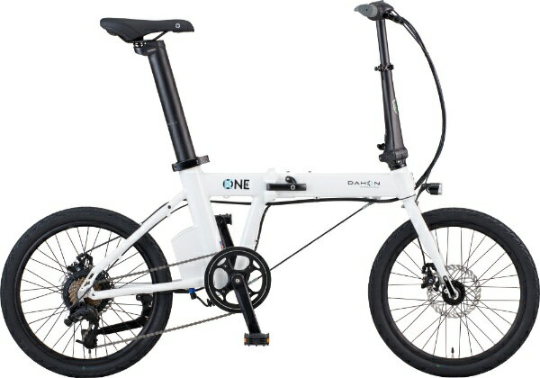  DAHON｜ダホン 折りたたみ電動アシスト自転車 K-ONE ケーワン ウルトラホワイト 2023年モデル 
