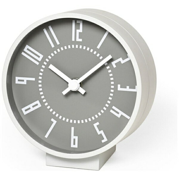 タカタレムノス｜Lemnos エキクロック 置時計 グレー TIL1908GY
