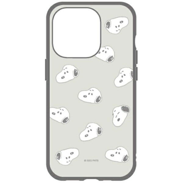 グルマンディーズ｜gourmandise iPhone 15 Pro（6.1インチ） IIII fit ケース ピーナッツ 総柄 SNGG-04C