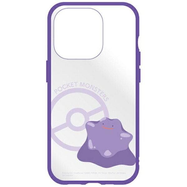 グルマンディーズ｜gourmandise iPhone 15 Pro（6.1インチ） IIII fit ケース ポケットモンスター メタモン POKE-871C