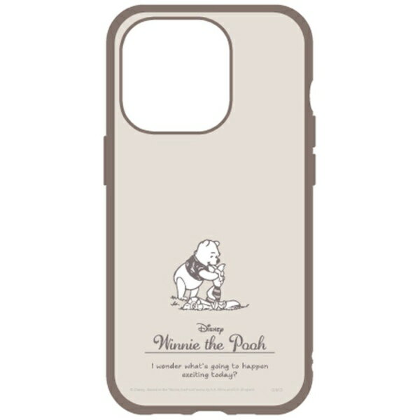 乐天商城 - グルマンディーズ｜gourmandise iPhone 15 Pro（6.1インチ） IIII fit ケース Disney/Pixerキャラクターズ くまのプーさん DNG-151PO