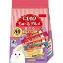 いなばペットフード｜INABA-PETFOOD CIAO（チャオ）ちゅ〜る まぐろグルメバラエティ 14g×80本