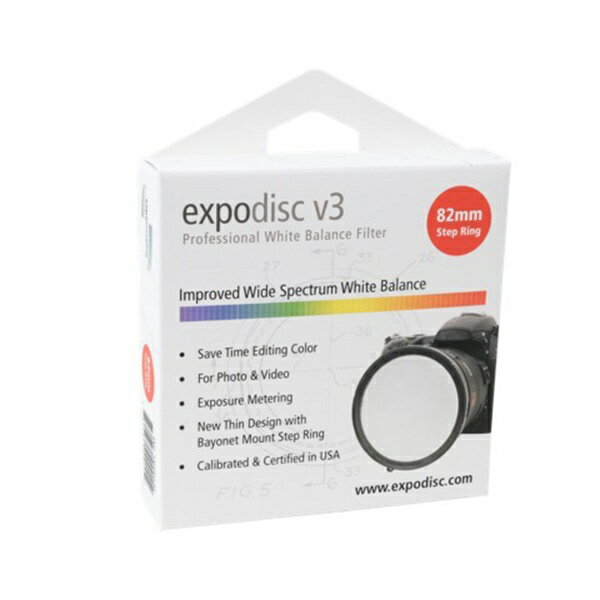 イメージビジョン｜ImageVISION Expoimaging 社ExpoDisc V3 ホワイトバランスフィルター ExpoDisc V3 82mm