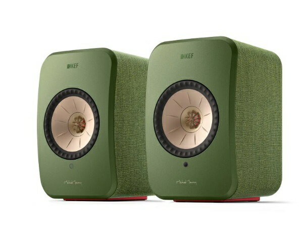 KEF｜ケーイーエフ WiFiスピーカー ペア OLIVEGREEN LSXIIOLIVEGREENJP [ハイレゾ対応 /Bluetooth対応]