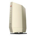 BUFFALO｜バッファロー Wi-Fiルーター 4803 1146Mbps AirStation(ネット脅威ブロッカー2対応 プレミアムモデル) シャンパンゴールド WSR-6000AX8P-CG Wi-Fi 6(ax) /IPv6対応