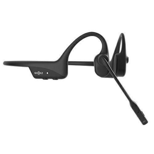 SHOKZ｜ショックス ブルートゥースイヤホン 耳かけ型 骨伝導 OpenComm2 Black SKZ-EP-000022 [骨伝導 /Bluetooth対応]