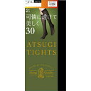 アツギ｜ATSUGI ATSUGI TIGHTS 可憐に透けて美しく。30デニールタイツ ひざ下丈 2足組 ブラック FS80302P