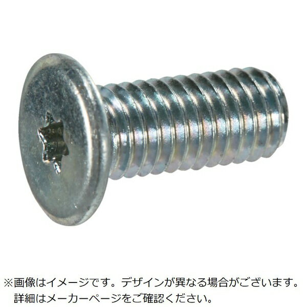 トラスコ中山｜TRUSCO NAKAYAMA TRUSCO　ヘックスローブ超極低頭ねじ　三価クロメート　M4×6　30本入 B1820406