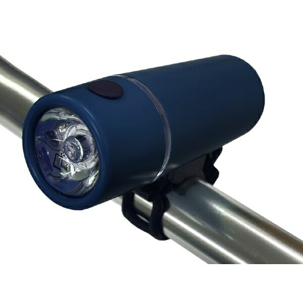 YSD｜ワイエスディー 自転車用ヘッドライト LEDバッテリーライト ネイビー BL06N