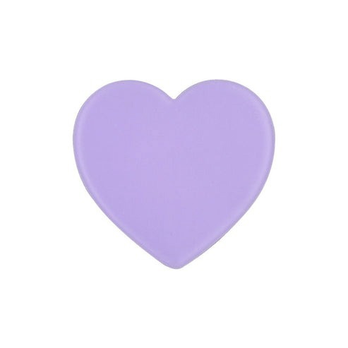 iBURSTER グリップトック スマホグリップ ハート型 マカロンハート パープル