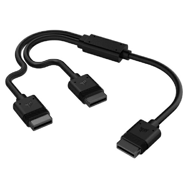 CORSAIRå륻 iCUE LINK Y-Cable 600mm Y2ʬ ֥å CL-9011124-WW