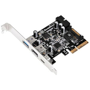 SilverStoneåСȡ 󥿡ե USB-C 3.1USB-A 3.0x2 / 19ԥ USB-A 3.0x2 [PCI-Express] ECU05 SST-ECU05