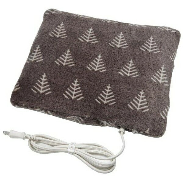 広電｜KODEN ほっとクッション　ソフト電気あんかタイプ グレイ・ツリー柄 VWF153H-HK