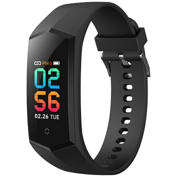 CAVOSMART｜カボスマート スマートウォッチ Fitness tracker（フィットネストラッカー）活動量計 V17 ブラック