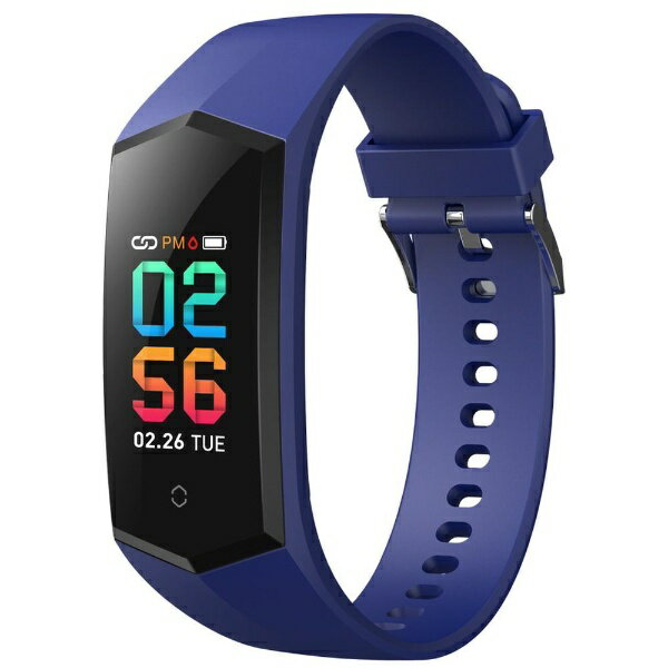 活動量計 CAVOSMART｜カボスマート Fitness tracker（フィットネストラッカー）活動量計 V17 ブルー