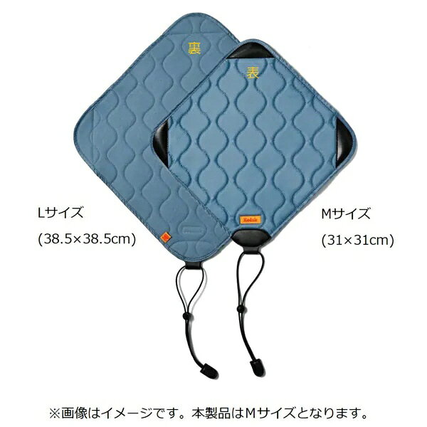 Kodak｜コダック Camera Wrap Size M 31x31cm Steel Blue 撥水性テキスタイル ラッ...