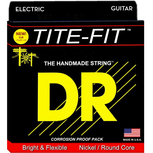 Electric Guitar Strings - DR｜ディーアール エレキギター用アンコーティング弦 7 STRING MEDIUM TITE-FIT SERIES MT7-10