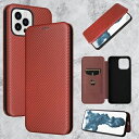 Royal Monster｜ロイヤルモンスター iPhone 14Pro用カーボンファイバー製手帳型ケース RD RM-14PRCb-RD