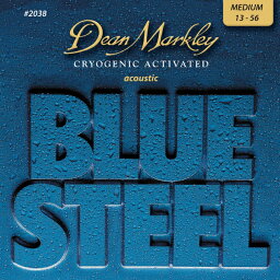 DeanMarkley｜ディーン・マークレイ アコースティックギター弦 MEDIUM BLUE STEEL [Acoustic] DM2038