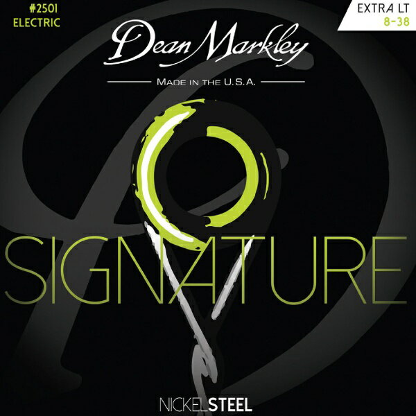 DeanMarkley｜ディーン・マークレイ エレキギター弦 EXTRA LIGHT NICKEL STEEL Signature [Electric Guitar] DM2501