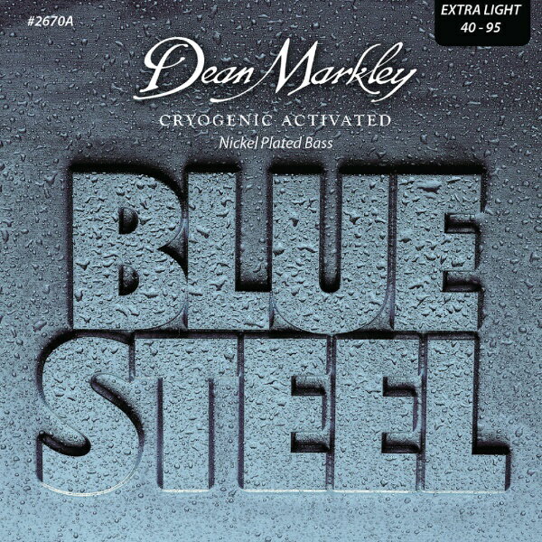 DeanMarkley｜ディーン・マークレイ エレキベース弦 NPS XLIGHT BLUE STEEL Nickel Plated [Electric Bass] DM2670A