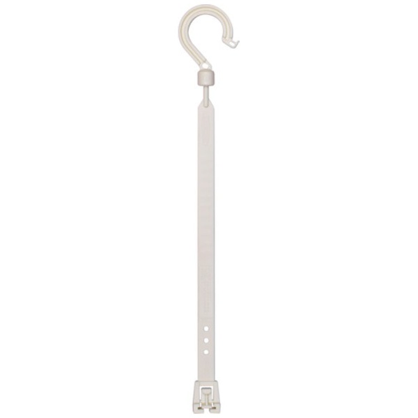 日動工業｜NICHIDO 日動　万能フッカー　300mm　丸フック付　【ホワイト】 BH300SHWH