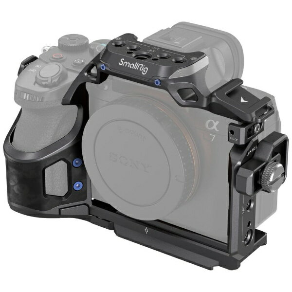 SmallRig Sony Alpha 7R V/Alpha 7 IV/Alpha 7S III用Rhinoceros ケージキット 4308 は、アクセサリーを取り付け、カメラとHDMIポートを保護するために設計されています。ケージは、位...