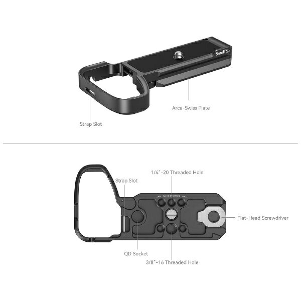 SmallRig｜スモールリグ Sony Alpha 6700専用ベースプレート 4338 SR4338