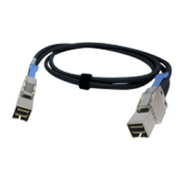 QNAP｜キューナップ MiniSASケーブル  0.5m CAB-SAS05M-8644