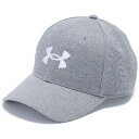 アンダーアーマー｜UNDER ARMOUR メンズ UAドライバー ニット アジャスタブル キャップ UA Driver Knit Adjustable Cap(ワンサイズ：頭囲57〜60cm/SteelLightHeather) 1381284【返品交換不可】