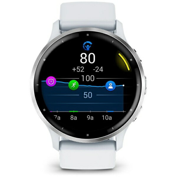 GARMIN｜ガーミン Venu 3（ヴェニュー 3）GPSスマートウォッチ Whitestone / Silver 010-02784-40【Suica対応】 - Image 3