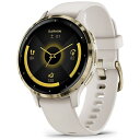 GARMINbK[~ Venu 3SiFj[ 3SjGPSX}[gEHb` ySuicaΉz GARMINiK[~j Ivory / Cream Gold 010-02785-44