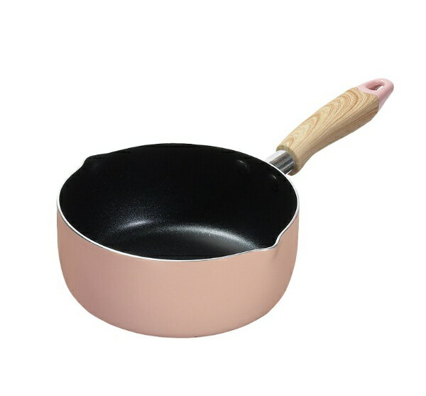 パール金属｜PEARL METAL ナチュラルクックピュア ふっ素加工 IH対応行平鍋18cm ピンク HB-6659 IH対応