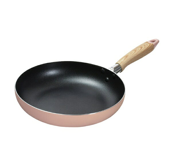 パール金属｜PEARL METAL ナチュラルクックピュア ふっ素加工 IH対応フライパン26cm ピンク HB-6662 [IH対応]