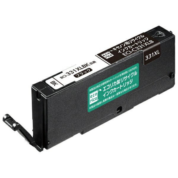 ecorica�å����ꥫ �ߴ��ꥵ�����륤�󥯥����ȥ�å� [����Υ� BCI-331XLBK] (������) �֥�å� ECI-C331XLB