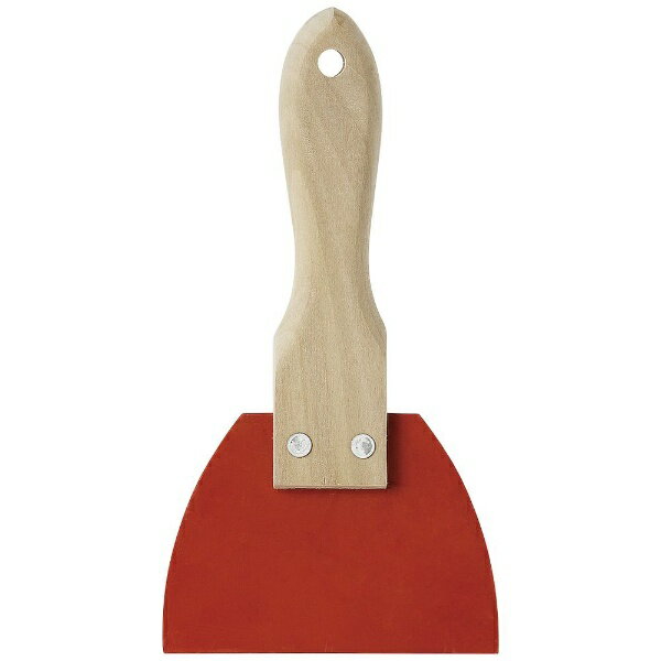 霜鳥製作所｜SHIMOTORI CORPORATION #426 三角ゴムヘラ　赤　小 霜鳥製作所