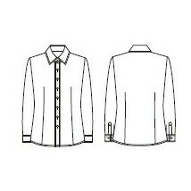 カーシーカシマ｜KARSEE KASHIMA 長袖シャツブラウス EWB690 7号 ブルー