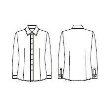 ボンマックス AラインスカートAS2324ネイビ×パープル11号【取寄商品】