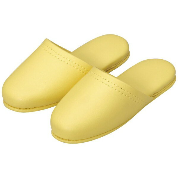 オーミケンシ｜Omikenshi 子供用スリッパ（レザー調） 10800042 イエロー