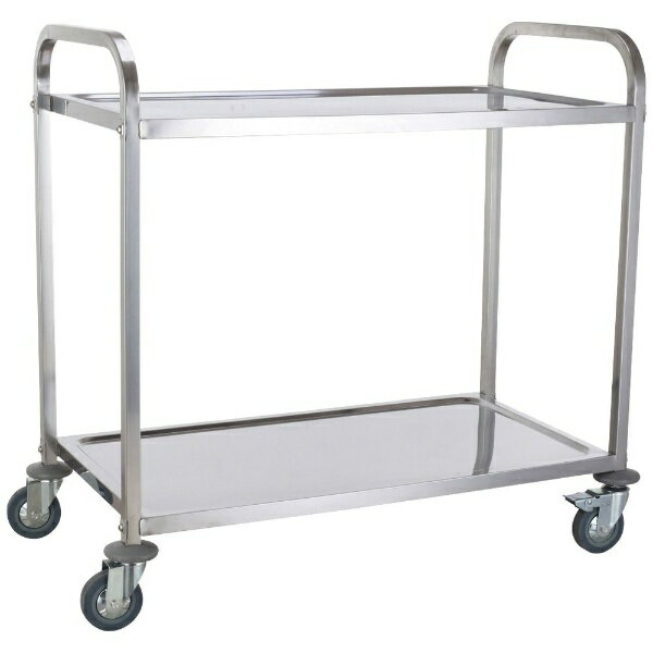 エムテートリマツ｜MT-Torimatsu MTI 18-8ワゴン 2段4輪 L 044426001 カート 回診車