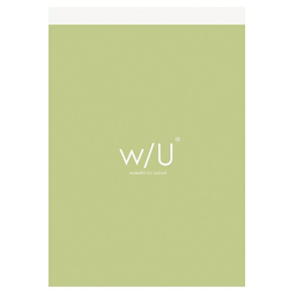 ナカバヤシ|Nakabayashi A7ブロックメモ ピスタチオグリーン