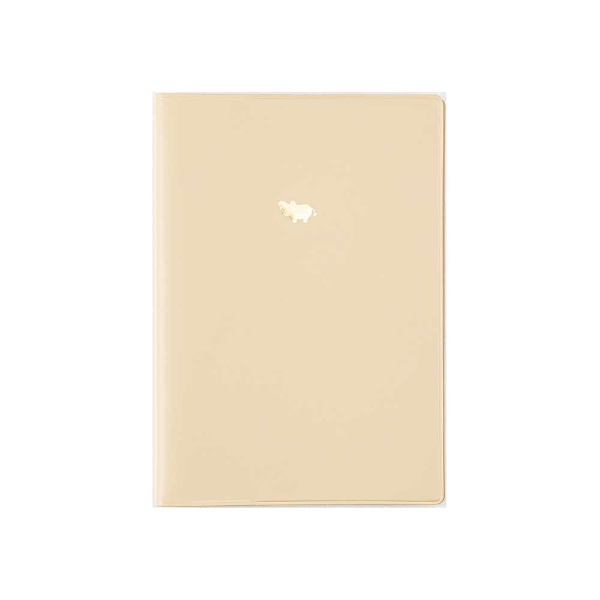 ナカバヤシ|Nakabayashi A6カバーノート(ノート付き) ベージュ